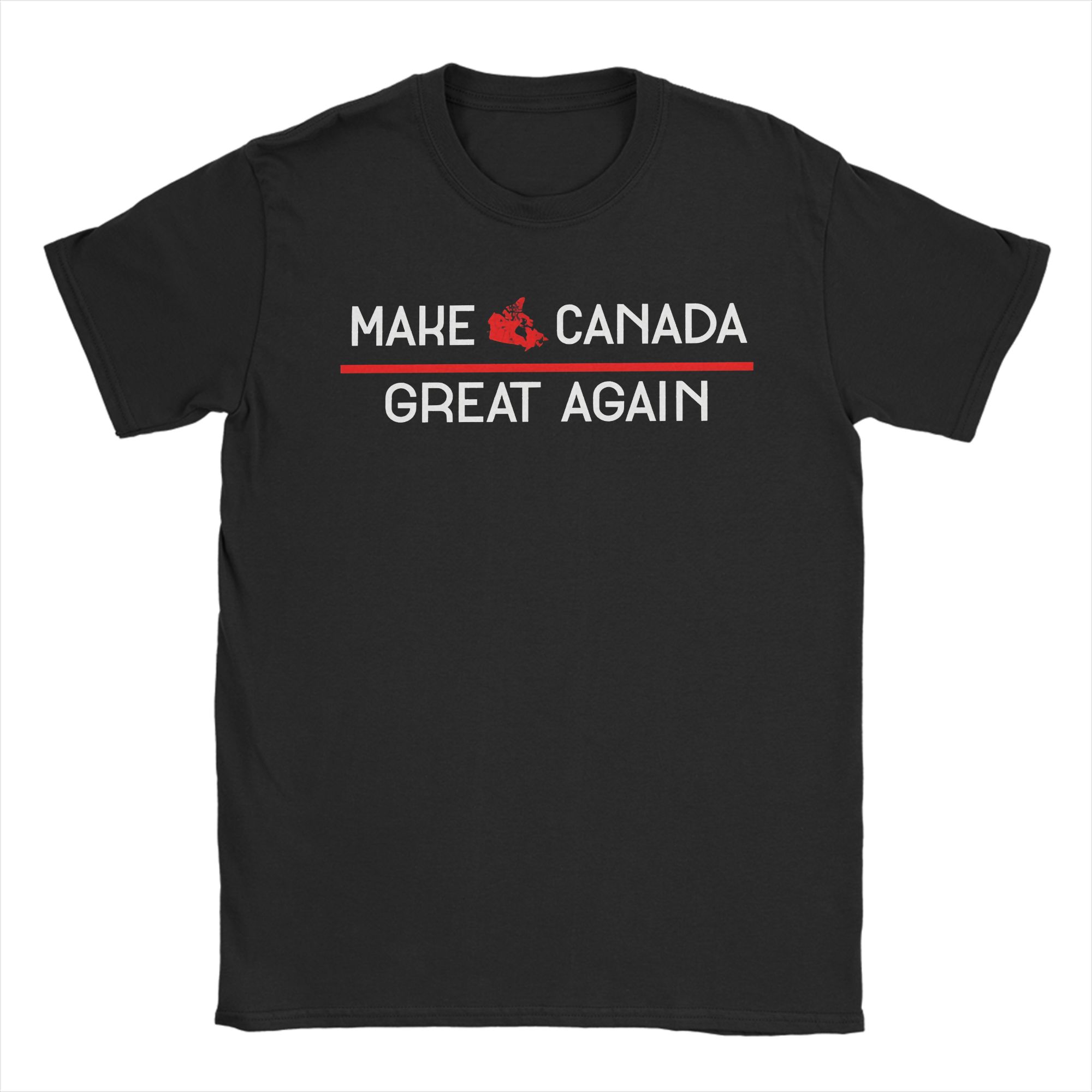 Summer Clothing Women Canada - เสื้อยืดผู้ชายผู้หญิง Make Canada Great Again เสื้อยืดฮาราจูกุ