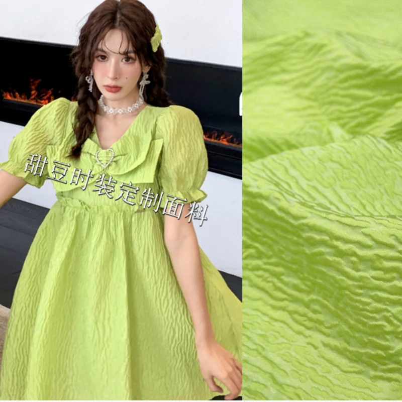 Dark Grain Brocade ผ้า Jacquar - Summer Clothing Wholesale บทวิจารณ์และราคา