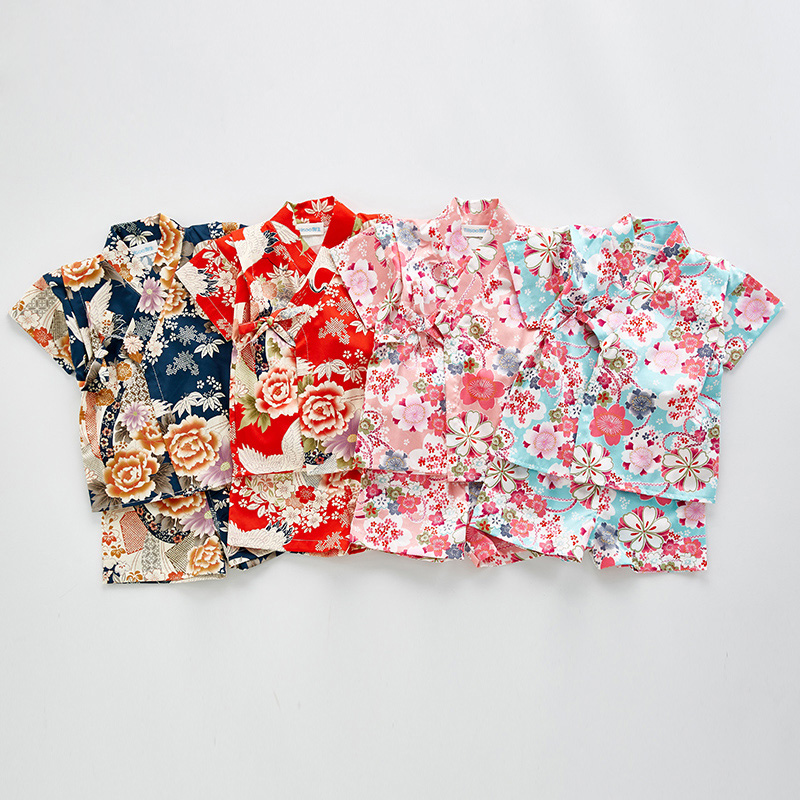 ฤดูร้อนเด็กเสื้อผ้ายูกาตะเด็กผ - Summer Clothing Baby Girl บทวิจารณ์และราคา