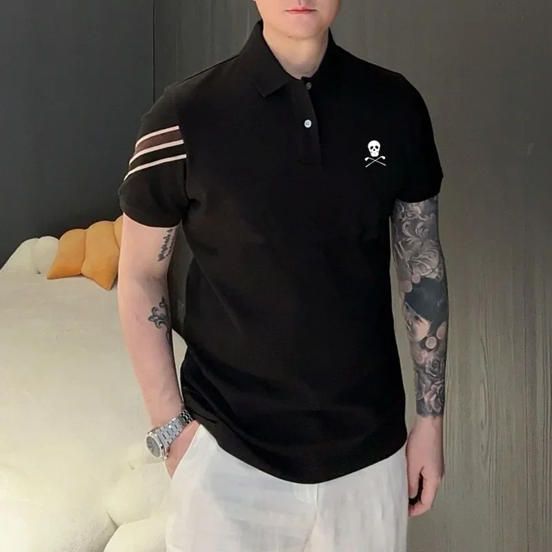 เสื้อกอล์ฟผู้ชาย เสื้อโปโลแฟชั - Summer Clothing Brands บทวิจารณ์และราคา