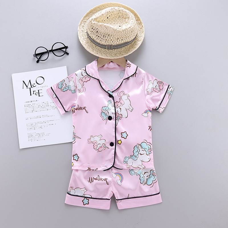 ยูนิคอร์นเด็กทารกชุดนอนเสื้อผ้ - Summer Clothing Baby Girl บทวิจารณ์และราคา