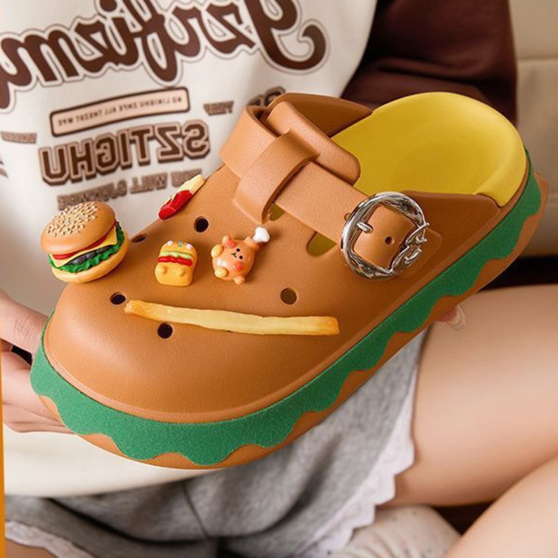 ตลกแฮมเบอร์เกอร์ฤดูร้อนรองเท้า - Summer Clothing Wraps บทวิจารณ์และราคา