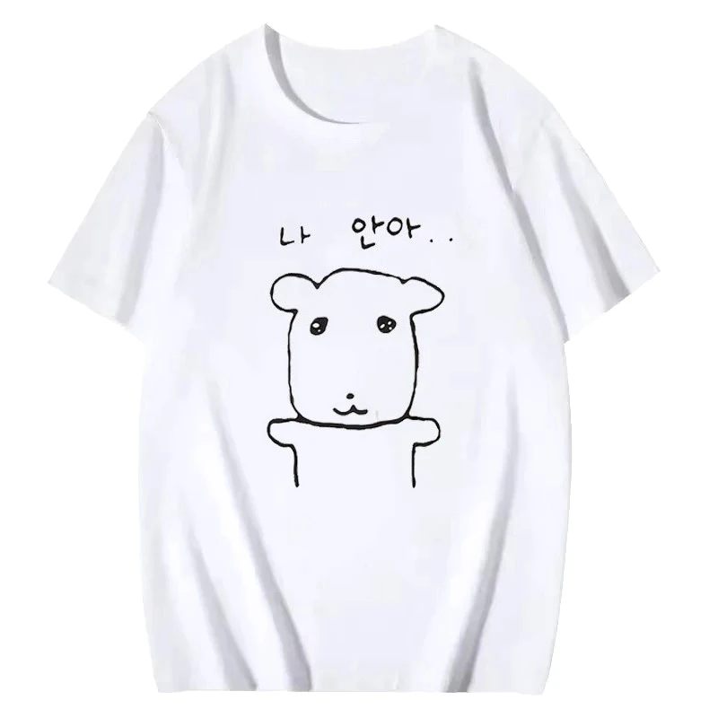 เสื้อยืดผู้หญิงลายสุนัขและแมวแ - Summer Clothing Drawing บทวิจารณ์และราคา