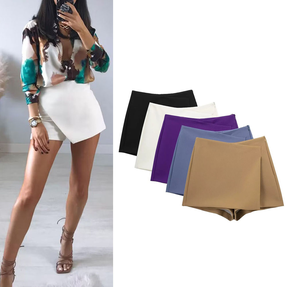 MUJER Skort สําหรับผู้หญิงกระโ - Summer Zara บทวิจารณ์และราคา